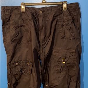 Dark Blue Sean John cargo shorts